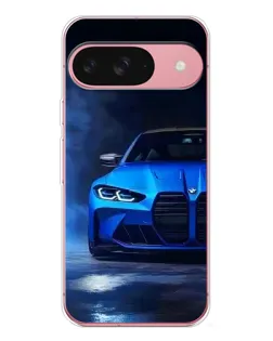 Чохол для Google Pixel 10 з картинкою «Блакитна BMW M4»