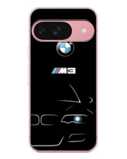 Чохол для Google Pixel 10 з картинкою «Мінімалістичний принт BMW M3»