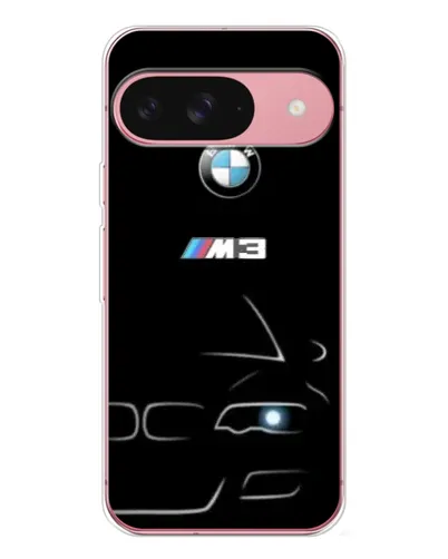 Чохол для Google Pixel 10 з картинкою «Мінімалістичний принт BMW M3»
