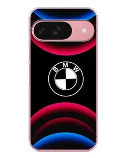 Чохол для Google Pixel 10 з картинкою «Логотип BMW та неонові дуги»