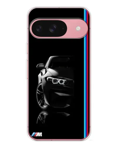 Чохол для Google Pixel 10 з картинкою «Силует BMW в темряві»