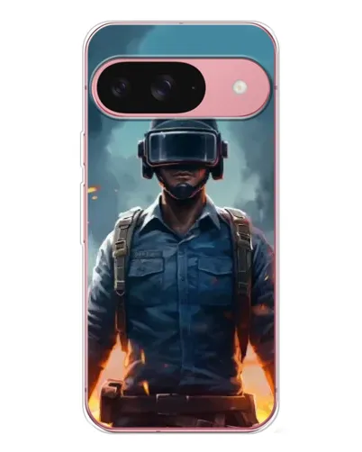 Чохол для Google Pixel 10 з картинкою «PUBG — реалістичний герой»