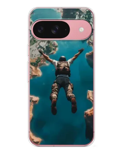 Чохол для Google Pixel 10 з картинкою «PUBG — вільне падіння»