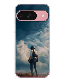 Чохол для Google Pixel 10 з картинкою «Герой PUBG на скелі»