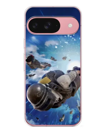 Чохол для Google Pixel 10 з картинкою «Десант PUBG — стрибок»
