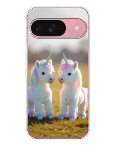 Чохол для Google Pixel 10 з картинкою «Пара єдинорогів»