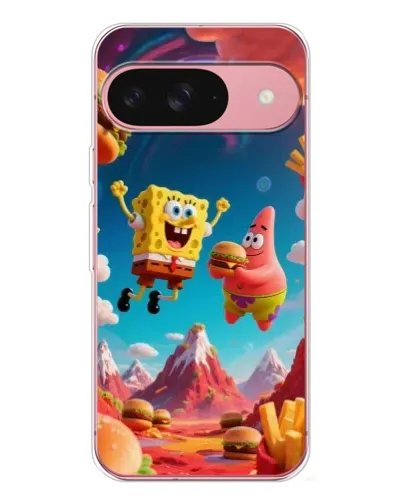 Чохол для Google Pixel 10 з картинкою «Космічний фастфуд»