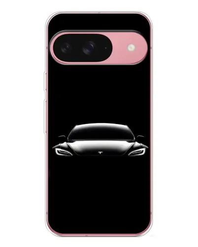 Чохол для Google Pixel 10 з картинкою «Фари Tesla Night»