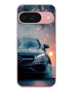 Чохол для Google Pixel 10 з картинкою «Mercedes — нічне місто»