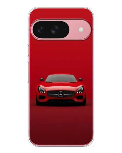 Чохол для Google Pixel 10 з картинкою «Червоний Mercedes AMG»