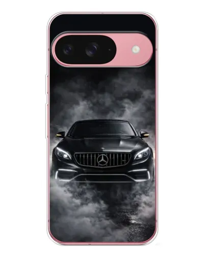 Чохол для Google Pixel 10 з картинкою «Mercedes у диму»