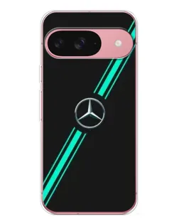 Чохол для Google Pixel 10 з картинкою «Спортивні лінії Mercedes»