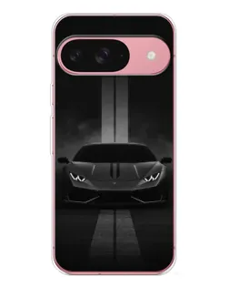 Чохол для Google Pixel 10 з картинкою «Lamborghini симетрія доріг»
