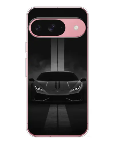 Чохол для Google Pixel 10 з картинкою «Lamborghini симетрія доріг»