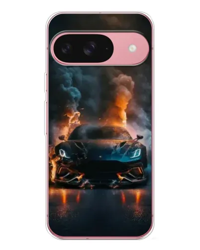 Чохол для Google Pixel 10 з картинкою «Lamborghini димна естетика»