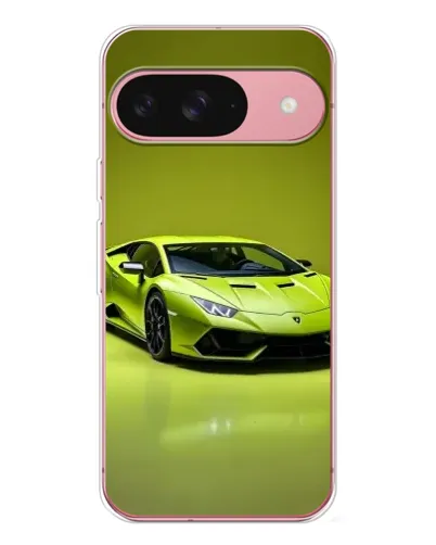 Чохол для Google Pixel 10 з картинкою «Салатовий Lamborghini Huracan»