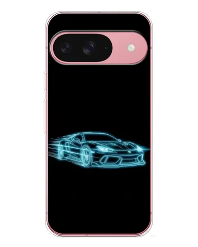 Чохол для Google Pixel 10 з картинкою «Неоновий контур Lamborghini»