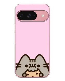 Чохол для Google Pixel 10 з картинкою «Pusheen та печиво»