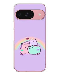 Чохол для Google Pixel 10 з картинкою «Веселкові Пушини»