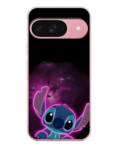 Чехол для Google Pixel 10 с картинкой «Неоновый Stitch»