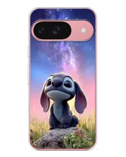 Чехол для Google Pixel 10 с картинкой «Стич на рассвете»