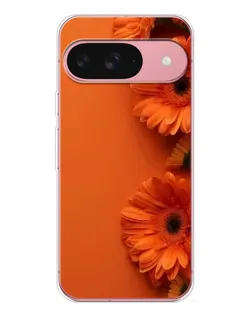 Чохол для Google Pixel 10 з картинкою «Помаранчеві гербери»