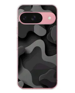 Чохол для Google Pixel 10 з картинкою «Темний абстрактний камуфляж»