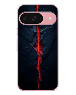 Чохол для Google Pixel 10 з картинкою «Червона лавова тріщина»