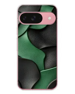 Чохол для Google Pixel 10 з картинкою «Зелені шкіряні хвилі»