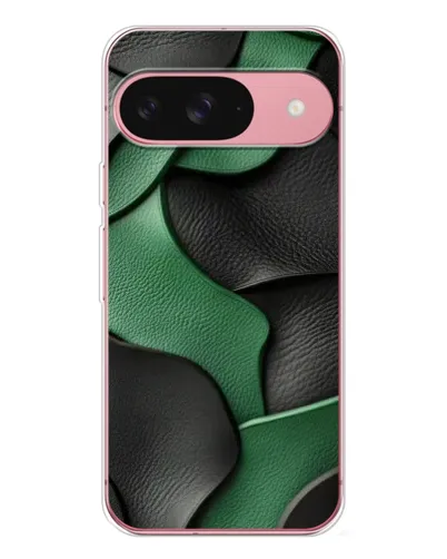 Чохол для Google Pixel 10 з картинкою «Зелені шкіряні хвилі»