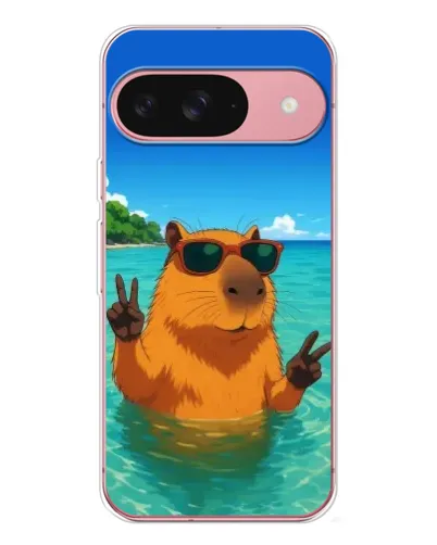 Чохол для Google Pixel 10 з картинкою «Морська капібара»