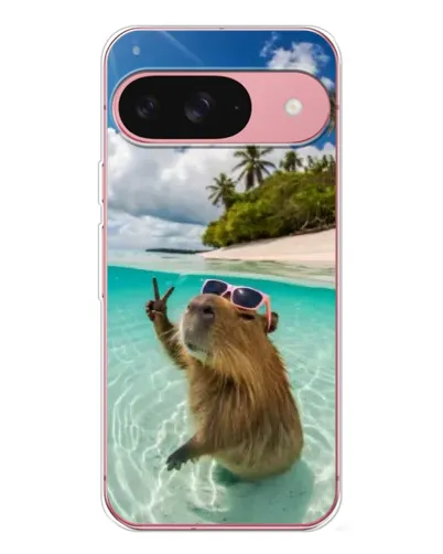 Чохол для Google Pixel 10 з картинкою «Капібара на морі»