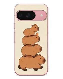 Чохол для Google Pixel 10 з картинкою «Вежа з капібар»