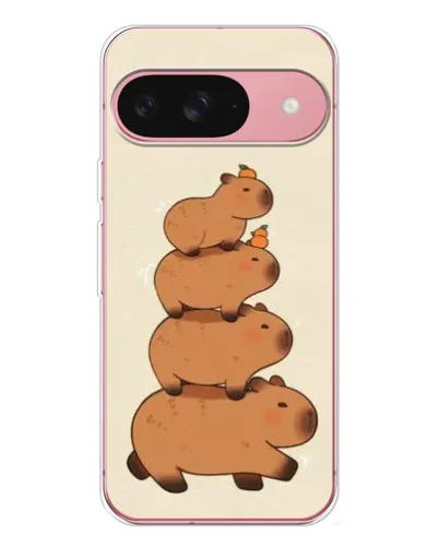 Чохол для Google Pixel 10 з картинкою «Вежа з капібар»
