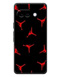 Чохол для Google Pixel 10a з картинкою «Jordan Red Pattern»