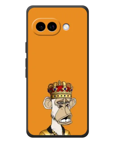 Чохол для Google Pixel 10a з картинкою «Золота мавпа Bored Ape»
