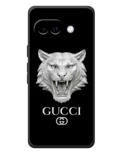 Чехол для Google Pixel 10a с картинкой «Gucci — серебряный лев»
