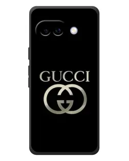 Чехол для Google Pixel 10a с картинкой «Gucci — золото на черном»