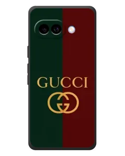 Чехол для Google Pixel 10a с картинкой «Gucci — темно-зеленый градиент»