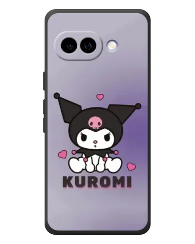 Чохол для Google Pixel 10a з картинкою «Kuromi — фіолетовий арт»