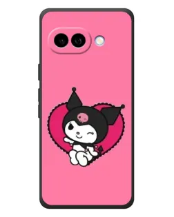 Чохол для Google Pixel 10a з картинкою «Kuromi — любов у серці»