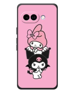 Чохол для Google Pixel 10a з картинкою «My Melody та Kuromi»
