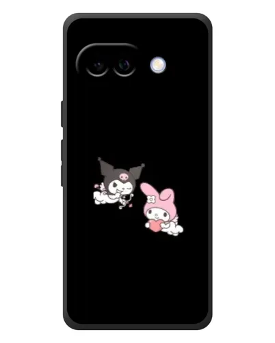 Чохол для Google Pixel 10a з картинкою «My Melody та Kuromi»