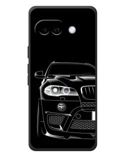 Чохол для Google Pixel 10a з картинкою «Темний силует BMW»