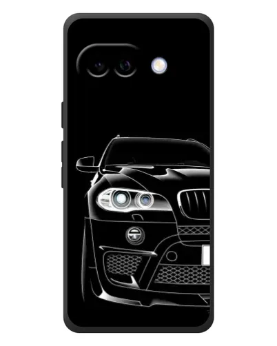Чохол для Google Pixel 10a з картинкою «Темний силует BMW»