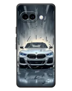 Чохол для Google Pixel 10a з картинкою «BMW у світлі фар»