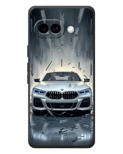 Чохол для Google Pixel 10a з картинкою «BMW у світлі фар»