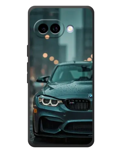 Чохол для Google Pixel 10a з картинкою «BMW у вогнях міста»