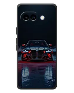 Чохол для Google Pixel 10a з картинкою «BMW на мокрій дорозі»