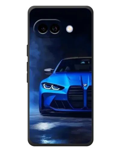 Чохол для Google Pixel 10a з картинкою «Блакитна BMW M4»